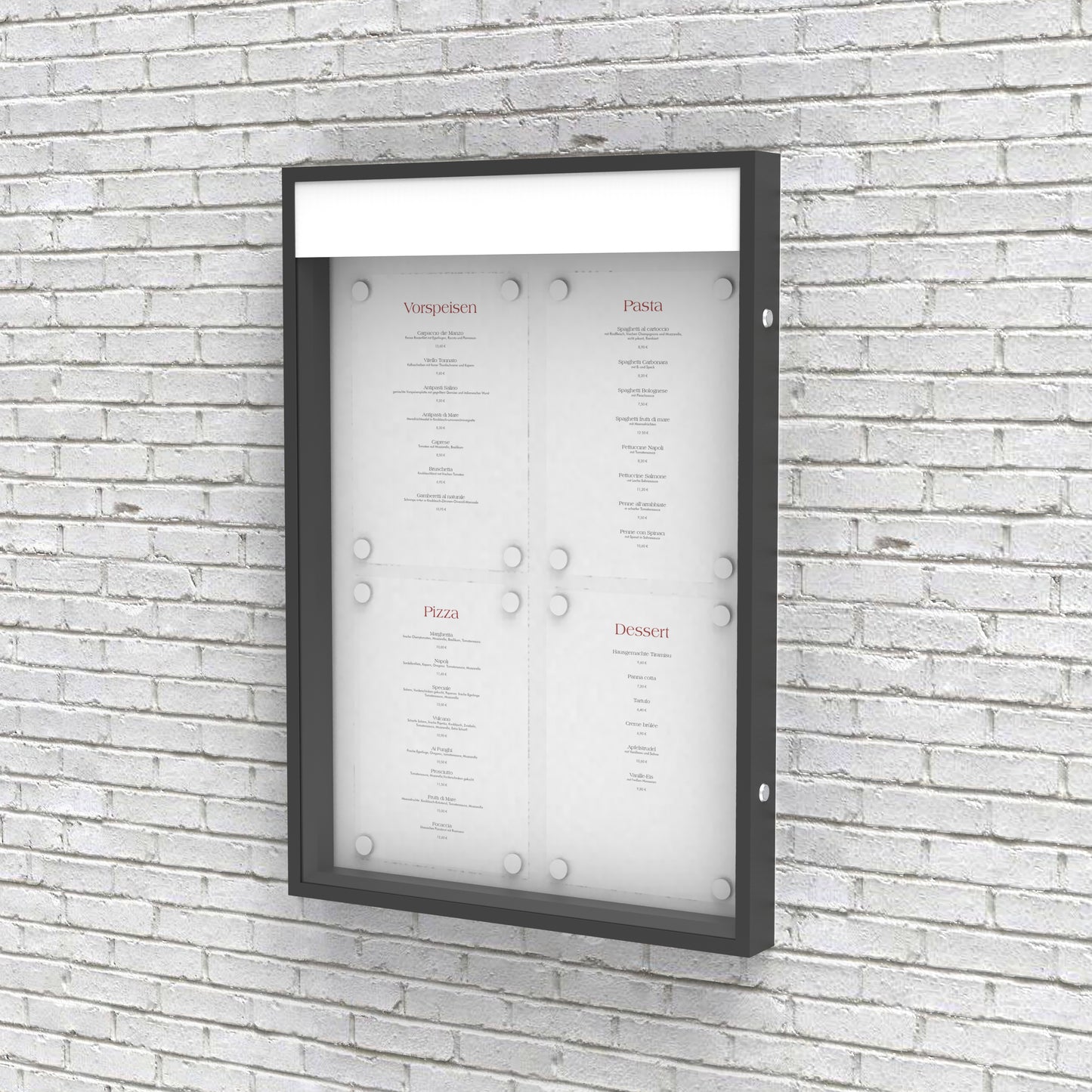 Menu Box "Bistro" 4xA4