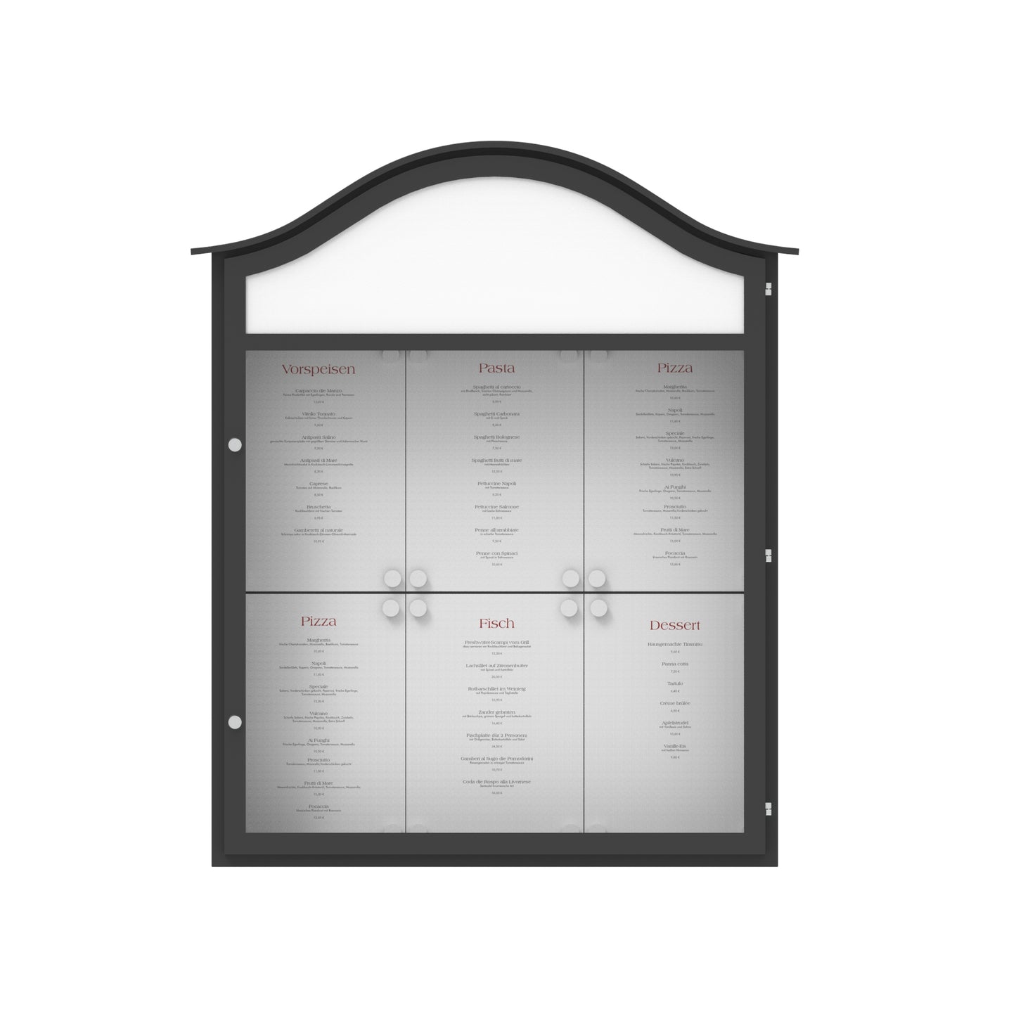 Menu Box "CountryFlair" 6xA4