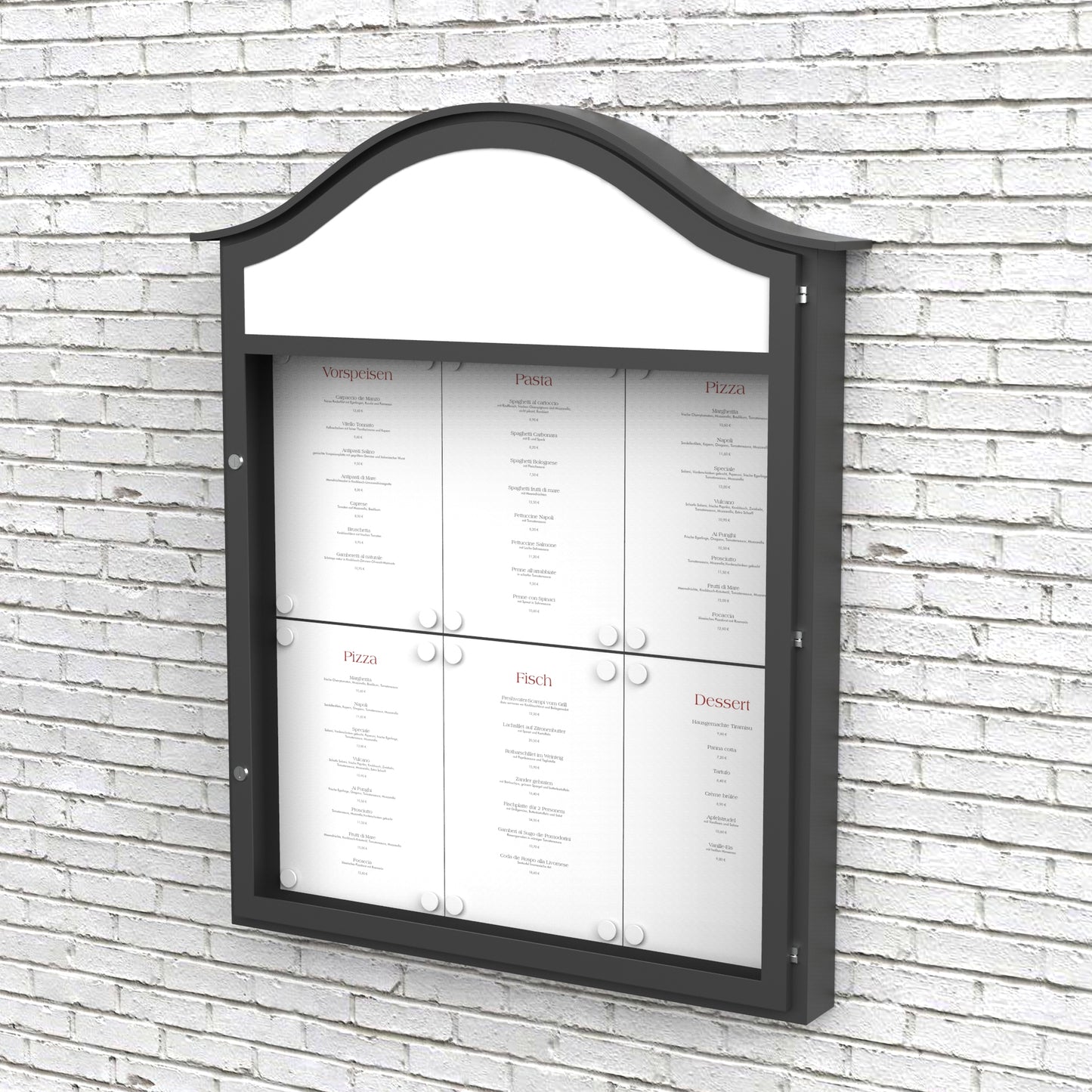 Menu Box "CountryFlair" 6xA4