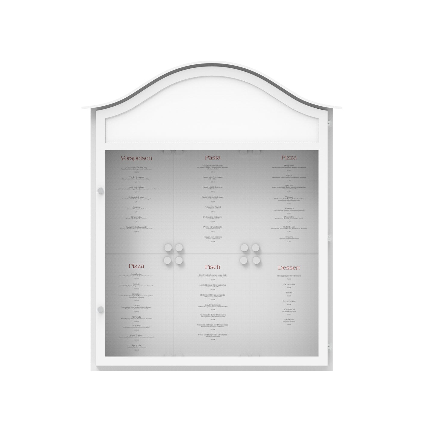 Menu Box "CountryFlair" 6xA4