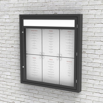 Menu Box "RustikDesign" 6xA4
