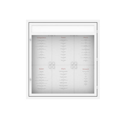 Menu Box "RustikDesign" 6xA4