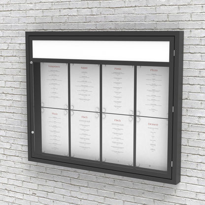 Menu Box "RustikDesign" 8xA4