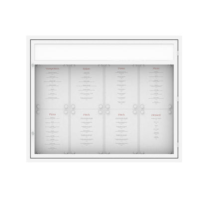 Menu Box "RustikDesign" 8xA4