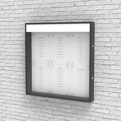 Speisekartenkasten "Bistro" 6xA4