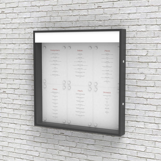 Speisekartenkasten "Bistro" 6xA4