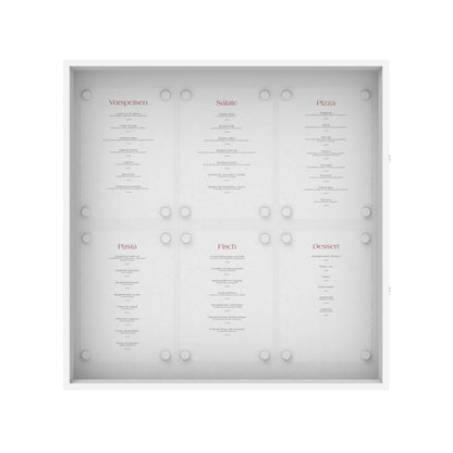 Schaukasten "Bistro" 6xA4