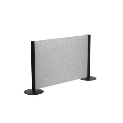 Raumteiler "Vi-Pro" gebürstetes Aluminium