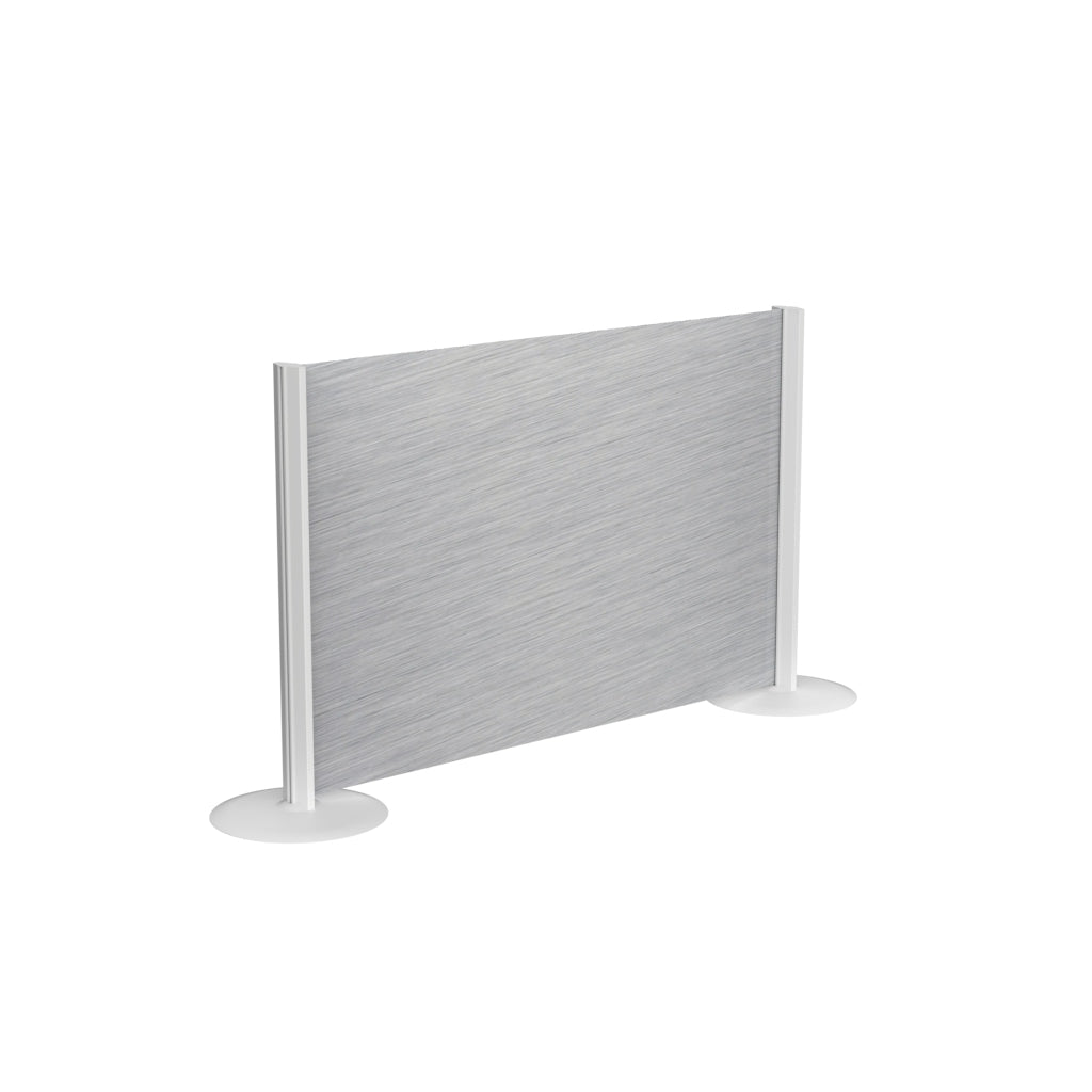 Raumteiler "Vi-Pro" gebürstetes Aluminium