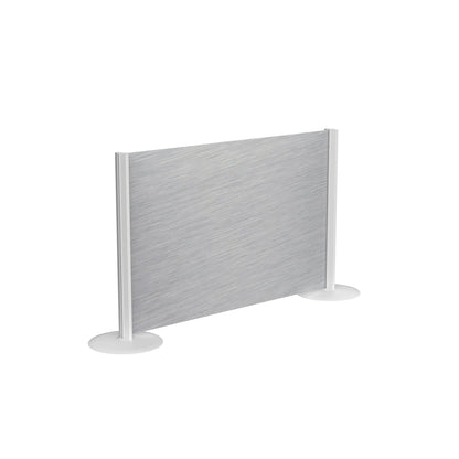 Raumteiler "Vi-Pro" gebürstetes Aluminium