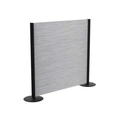 Raumteiler "Vi-Pro" gebürstetes Aluminium
