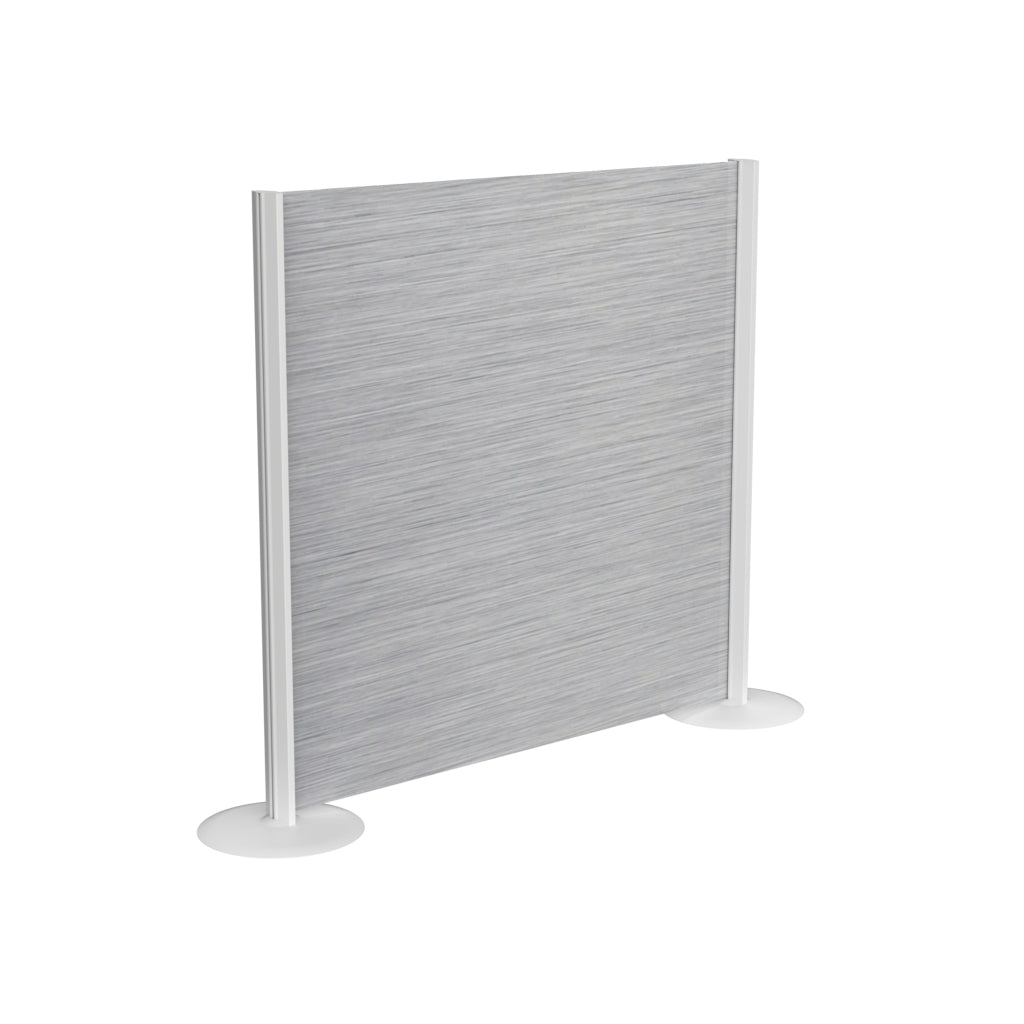 Raumteiler "Vi-Pro" gebürstetes Aluminium