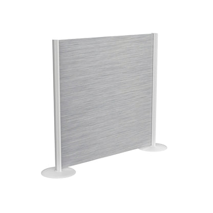 Raumteiler "Vi-Pro" gebürstetes Aluminium