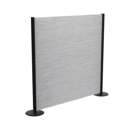 Raumteiler "Vi-Pro" gebürstetes Aluminium