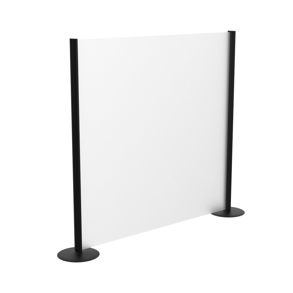 Raumteiler "Vi-Pro" milchiges Acrylglas